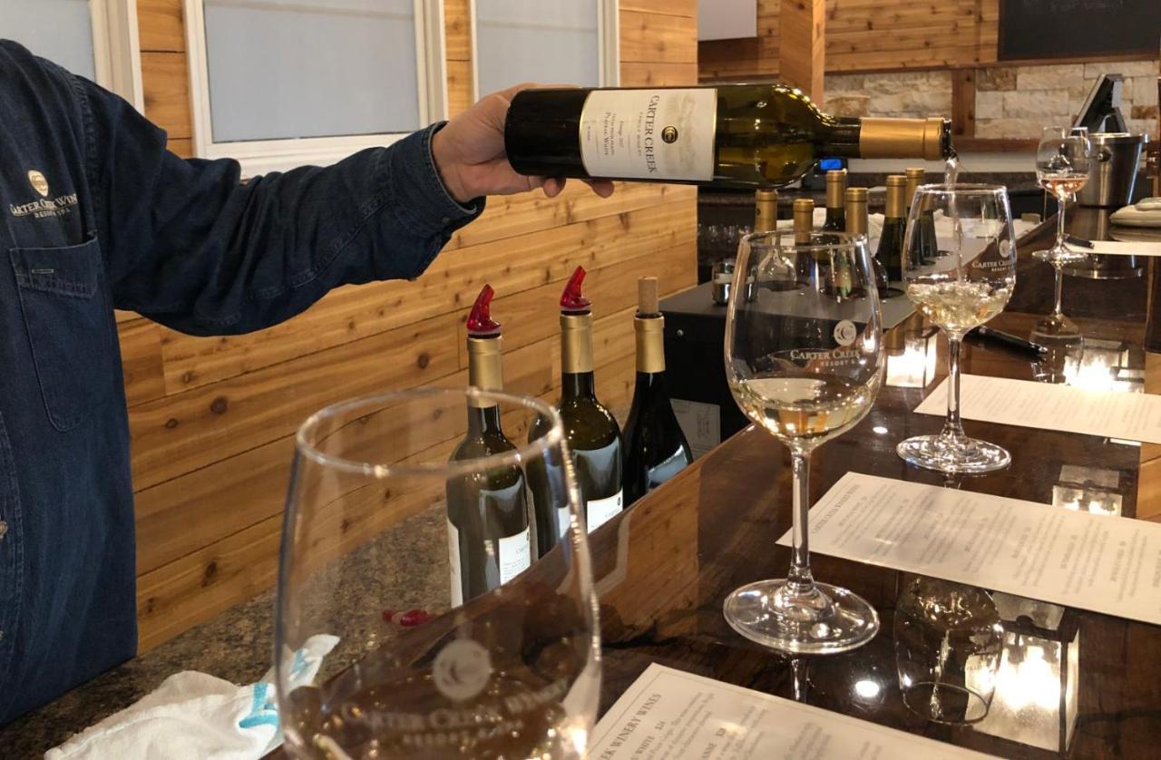 Carter Creek Winery Resort & Spa Johnson City Buitenkant foto